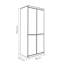 Aryanna 2 Door Manufactured Wood Wardrobe
