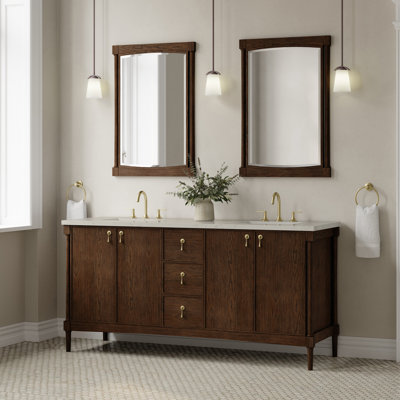 Kinnsden 72" W Double Vanity