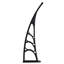 Auvent avant de porte standard en plastique 3 pi 4 po x 2 pi 7 po-71425461