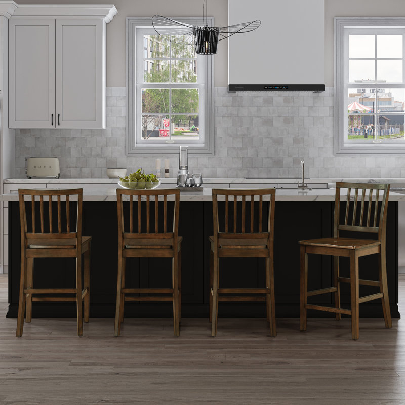 Joplin Solid Wood Counter Chair