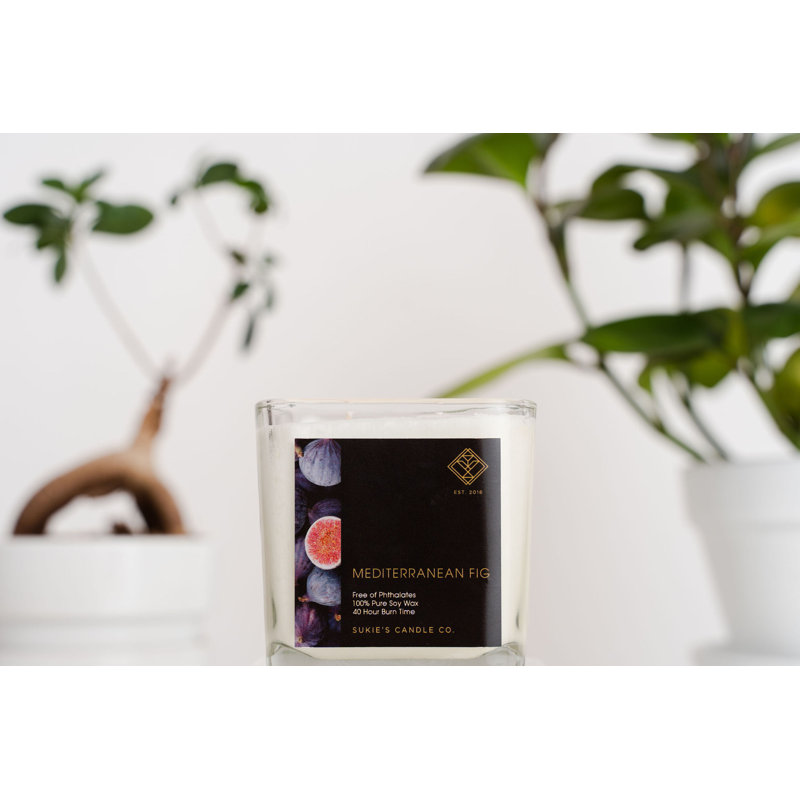 Mediterranean Fig Scented Jar Candle