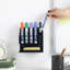 Kolins Acrylic 10 Slot Wall Mounted Marker Pen Holder