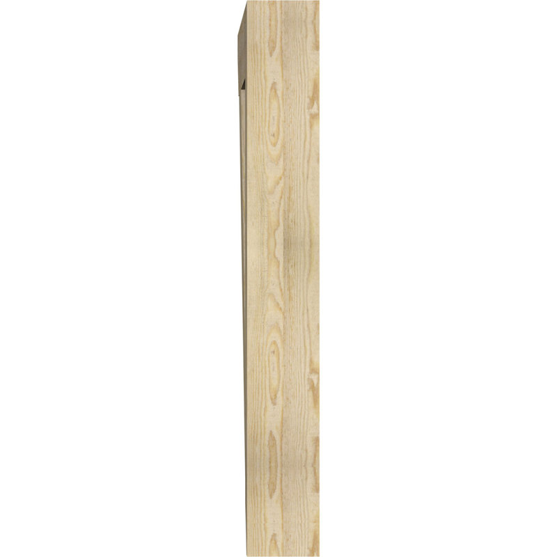 H 6 l x P, Sapin Douglas scié brut, L 6 po x P 34 po x H 46 po