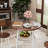 3-Piece Bar Table Set With 2 Bar Stools, Pub Table With Backrests & Storage Shelf