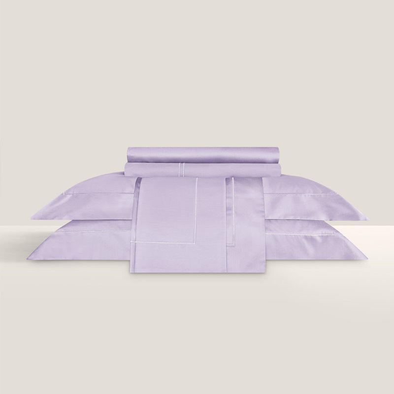 Rhapsody Fitted sheet, Purple