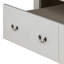 Charmant lit gigogne double en blanc classique