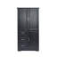 Armoire de rangement haute et large avec portes pour salle de bain / bureau