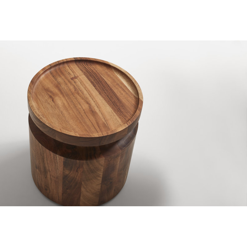 Turn Solid Wood End Table