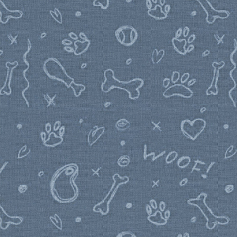 Tapis anti-fatigue Puppy Play, Lac bleu