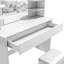 Caldean Dressing Table with Mirror