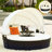 Upholstered Daybed with Mattress