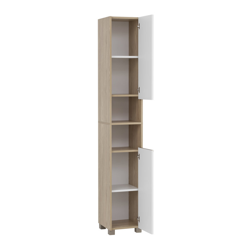 Myalise Floor Mounted Linen Cabinet