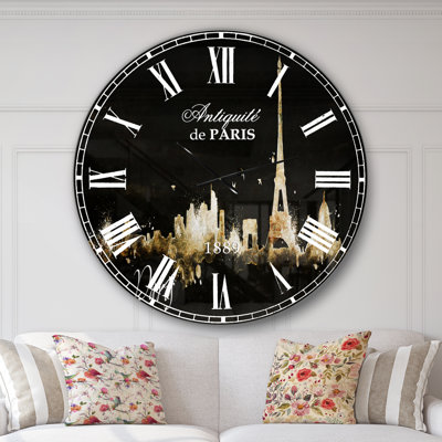 Horloge murale Paris