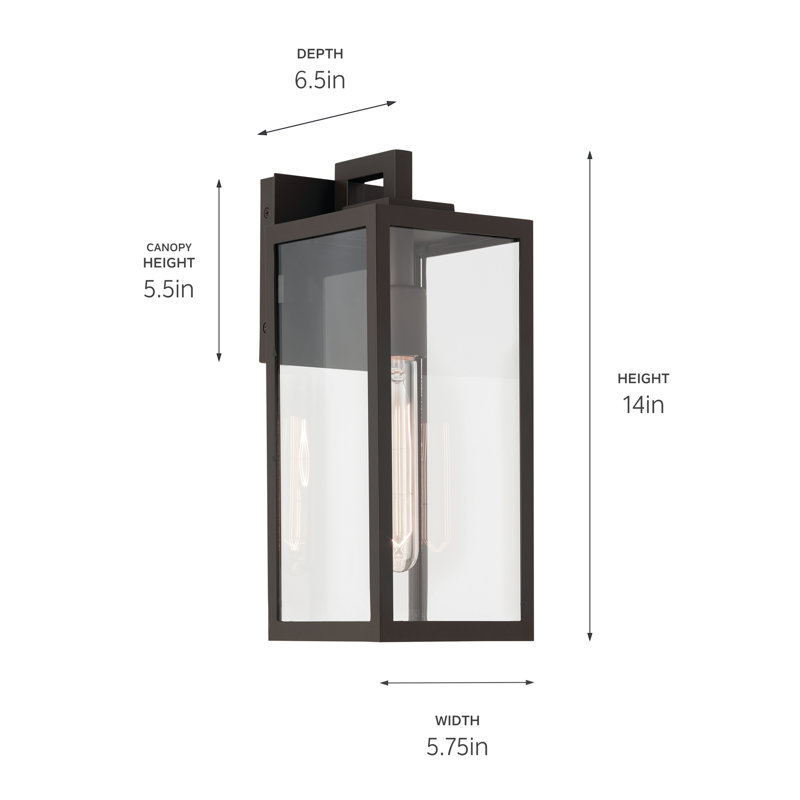 Abigale Wall Light, Olde Bronze