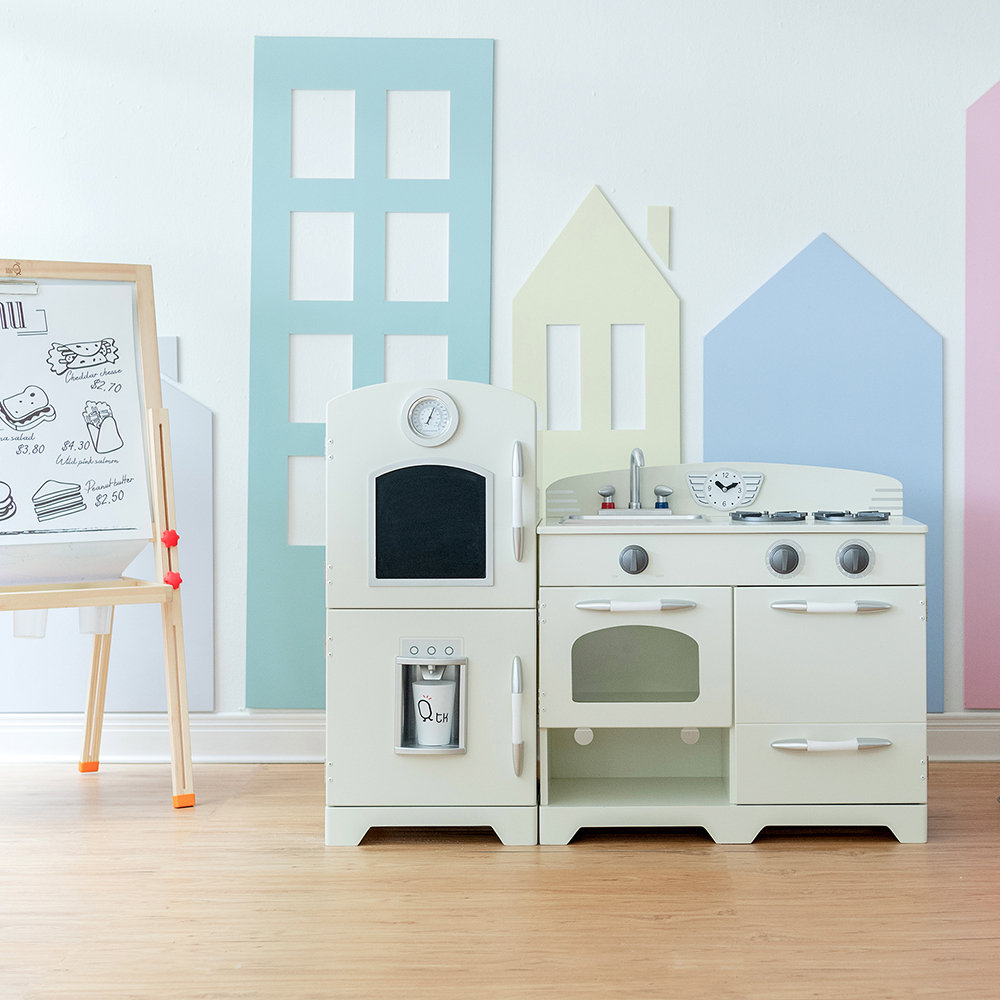 Teamson Kids Little Chef Fairfield Play Kitchen, White