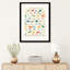 Dinosaur Alphabet - impression d'art graphique-52836625-52836628-52836629