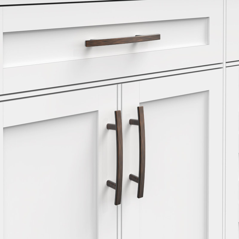 Classic Collection  Cabinet and Drawer Arch Pull, Oil Rubbed Bronze, 3"