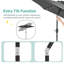 Dorance 90'' Lighted Tilt Market Umbrella-1585936713