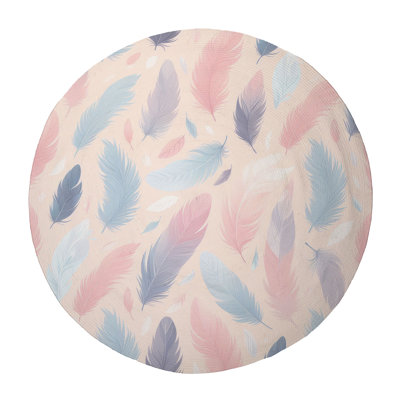 Tapis tressé Gentle Plumes