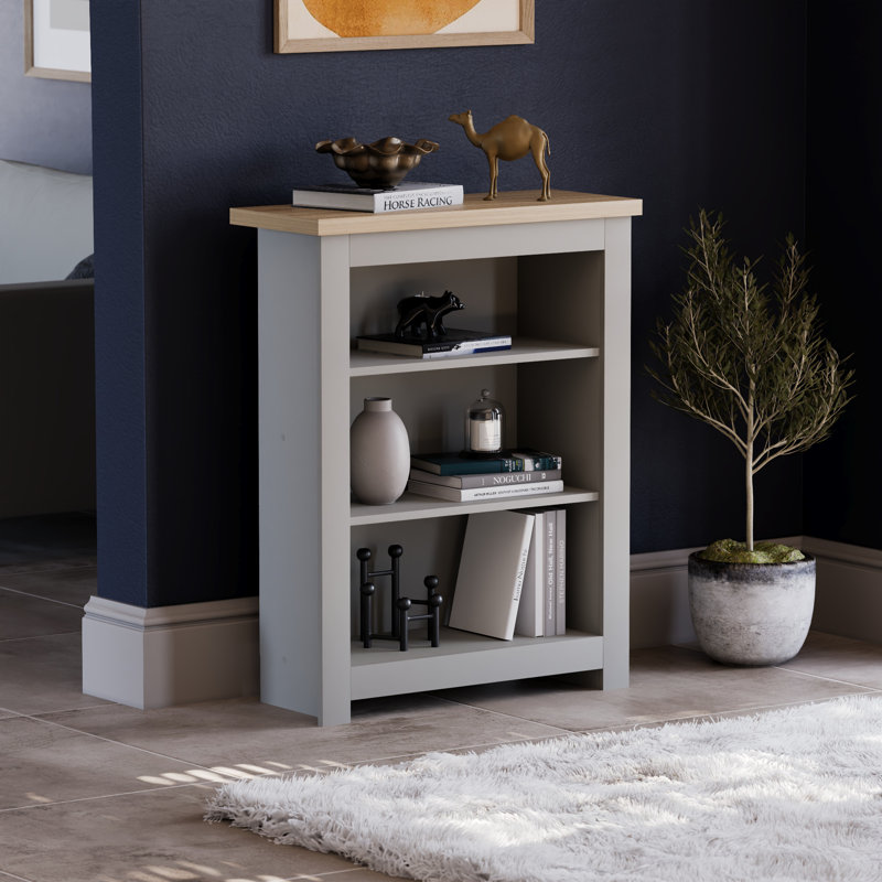 Beacsfield 75cm H Standard Bookcase, Grey