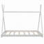 Lit plateforme House avec structure triangulaire-992583894