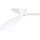 Hardy 3 - Blade Flush Mount Ceiling Fan with Remote Control