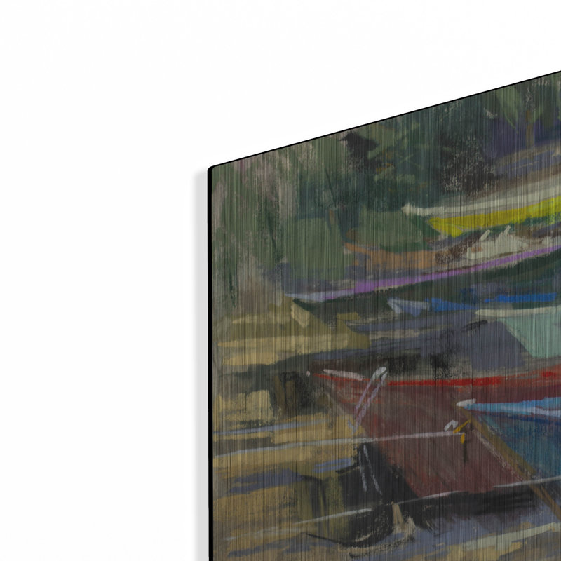 " Fishing Boats Marta " by Nancie King Mertz, 24" H x 36" W