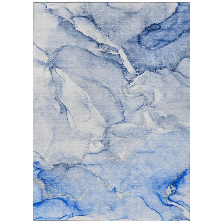 Wellsboro Indoor/Outdoor Area Rug with Non-Slip Backing