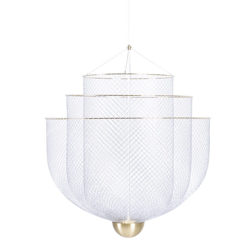 Meshmatics 1 - Light LED Chandelier, Small