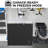 Kenmore 7 Cu. Ft. Compact Chest Freezer for Garage, Basement & Utility Room with Adjustable Temperature Controls
