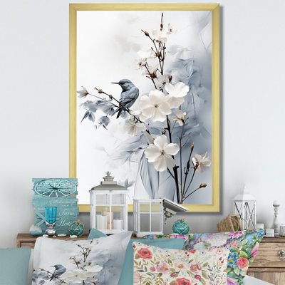 Hoppert Asian Art Apple Blossom Sumi VI - Asian Art Wall Art