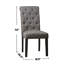 Chaise de salle à manger rembourrée (ensemble de 2)-336554177