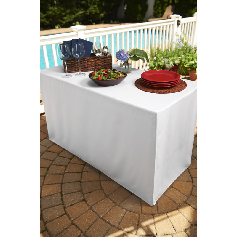Nappe de couleur unie, Blanc, L 48 po x l 28 po