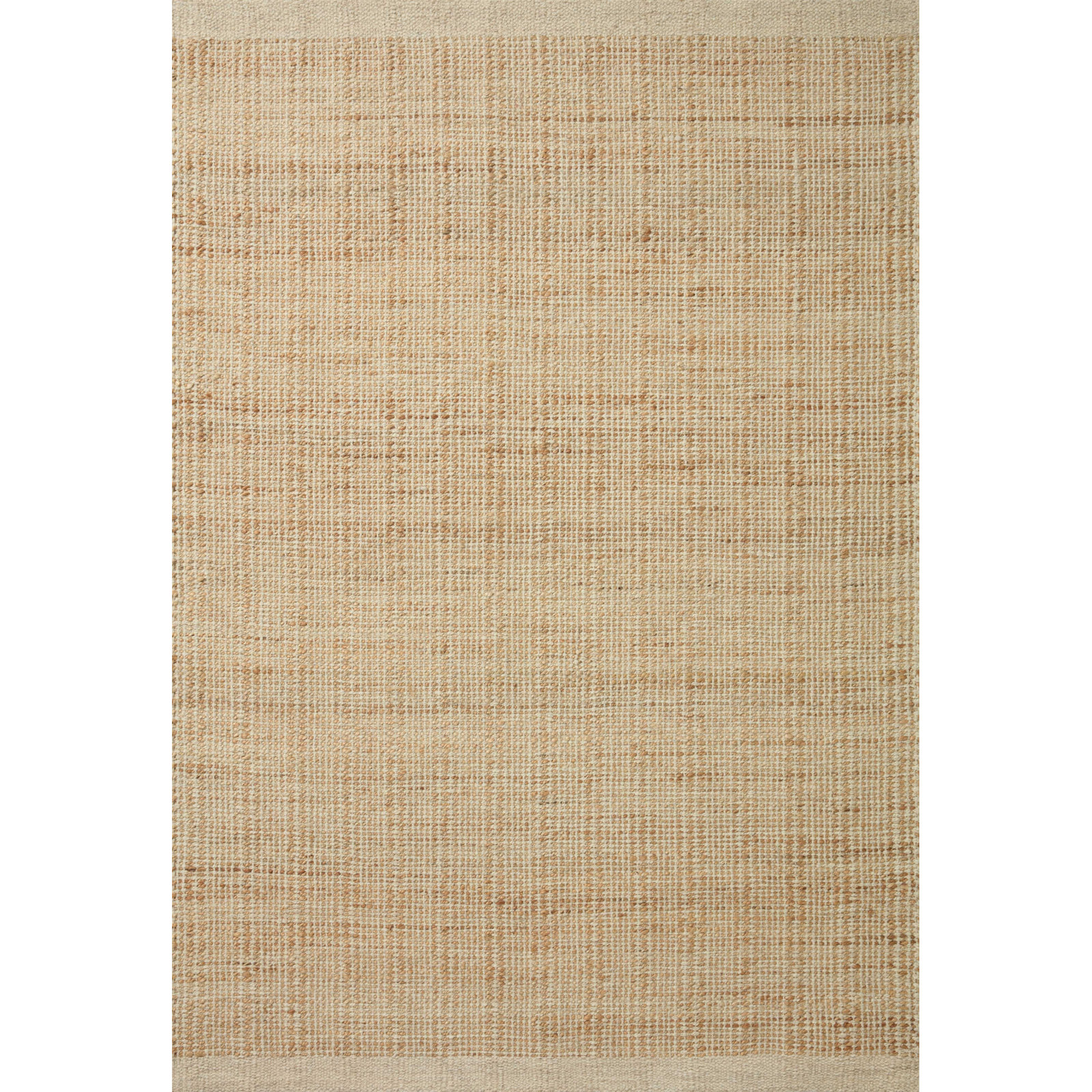 Jean Stoffer x Loloi Cornwall Ivory / Natural Area Rug, Rectangle 7'9" x 9'9"