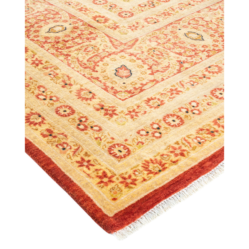 Classic One-of-a-Kind 9' 1" X 12' 7" Hand Knotted Area Rug