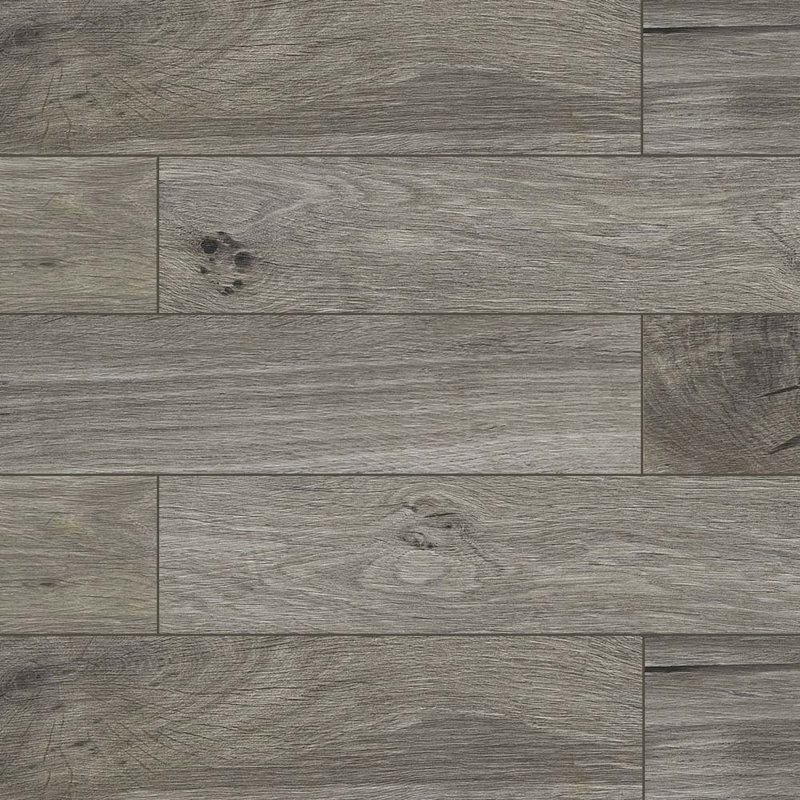 Brentwood 8X48 Wood Perle Matte, Gray