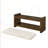 Chic Modern Accent Bench with Lower Shelf Storage and Removable Cushion, Perfect for Entryway and Living Room-1047254339