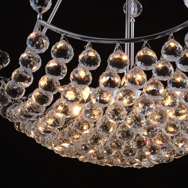  Lustre en cristal 6 lumières Mihrimah