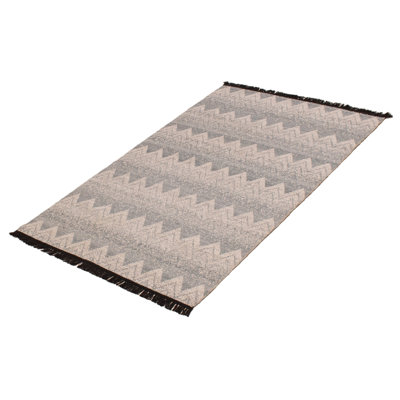 Ankara FW Grey Kilim 3'10" x 6'2"