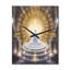 Horloge murale Bouddha blanc-25244383