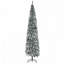 Arbre de Noël artificiel mince enneigé 9 pi de hauteur 9 pi-226815040