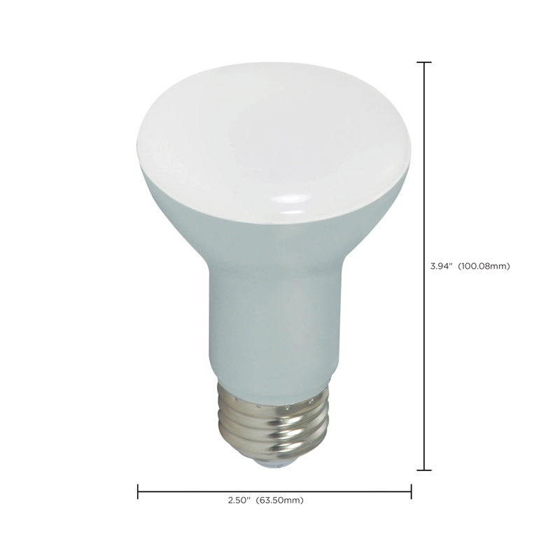 6 Watt White LED Bulb, 5000K