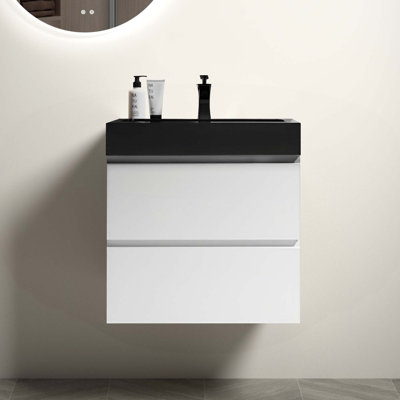 Meuble-lavabo moderne avec caractéristiques avancées et design élégant