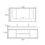 Armoire de salle de bain américaine moderne et simple-819476063