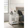 Celeste 20"W White 1-Drawer Nightstand Bedside Table