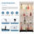 Tempered Glass Display Cabinet,Wine Cabinet, Storage Cabinet,File Cabinet,With Bluetooth Led Strip,Can Be Controlled By Remote Control Or Mobile App,Swivel Casters,Can Be Placed-918245000