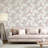 Marcy Pink Triangle Grid Wallpaper