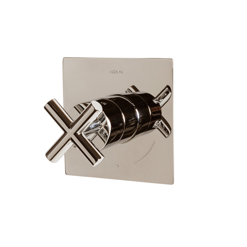 Cigno 15pbp.x.s1 Progressive Compact Pressure Balancing Mixer, Polished Nickel