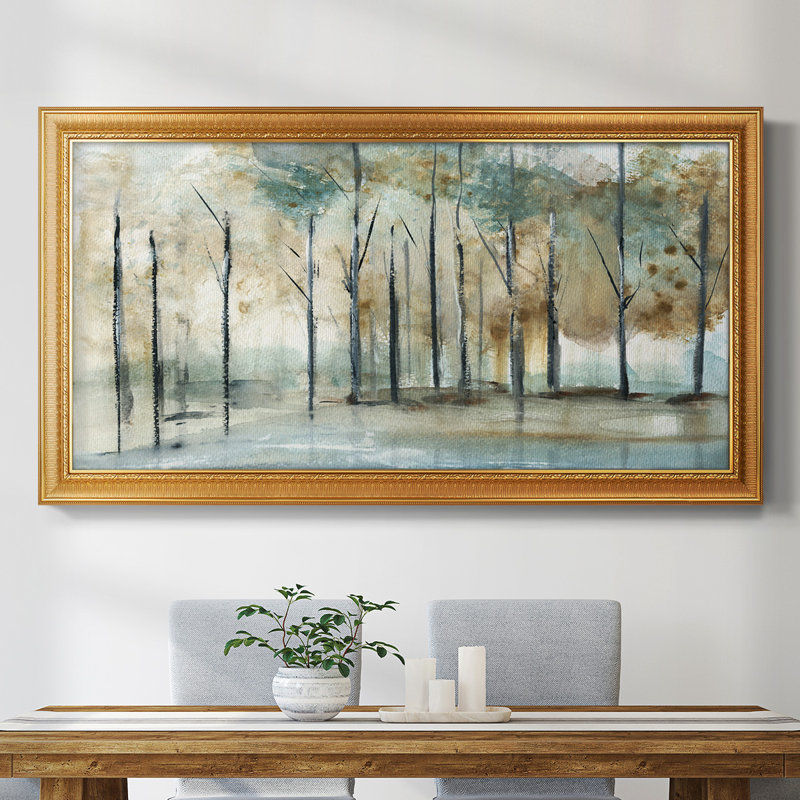 Toile encadrée de qualité supérieure Debruce Light - prête à être accrochée, H 25 po x l 45 po x P 1 po