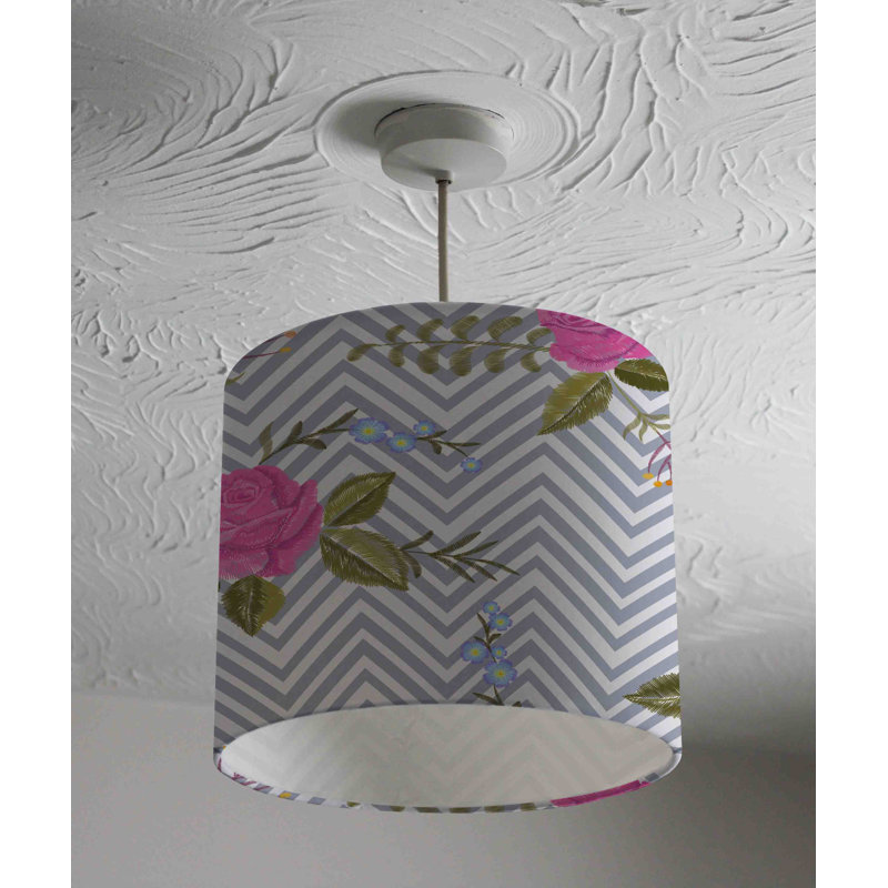 Cotton Drum ( Uno ), 22cm H x 25cm W x 25cm D